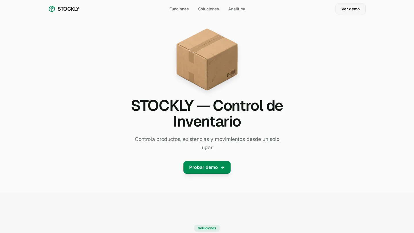 Vista previa de STOCKLY